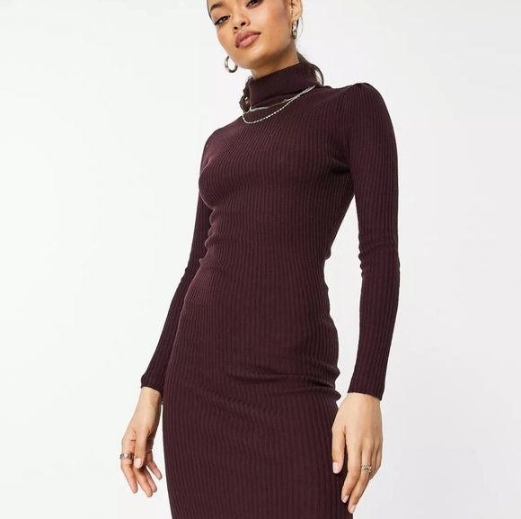 Juliet Turtleneck/rollneck sweater dress - Picture 3 of 3